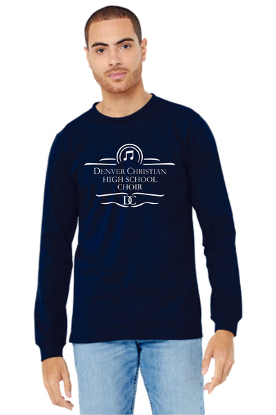 Denver Christian HS Choir Unisex Long Sleeve Tee-Youth and Adult Sizes