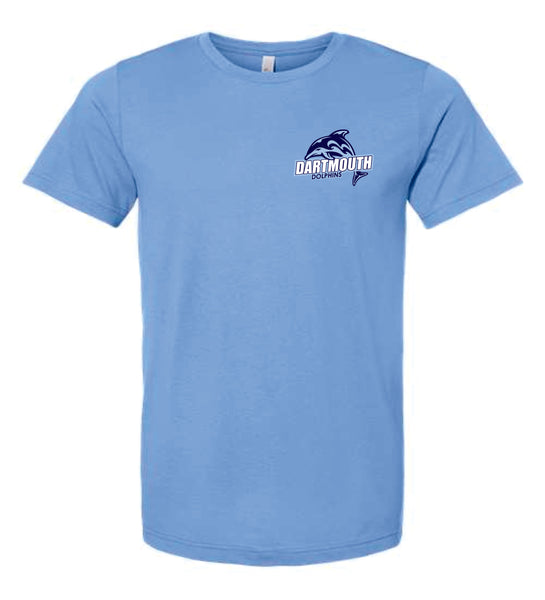 Dartmouth Bella Canvas Tee- SMALL LOGO Design