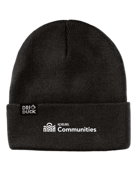 KOELBEL Communities Dri Duck Knit Rib Beanie