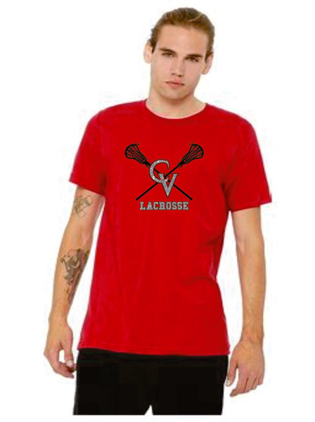 Castle View LAX Bella Canvas Tee- STICKS Design