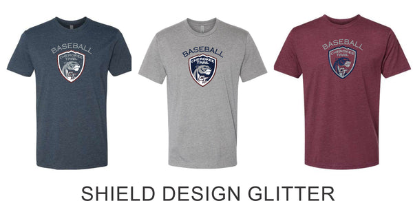 CT Baseball Unisex Tee- Matte or Glitter