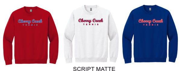Creek Tennis Crewneck Sweatshirt - Adult and Youth