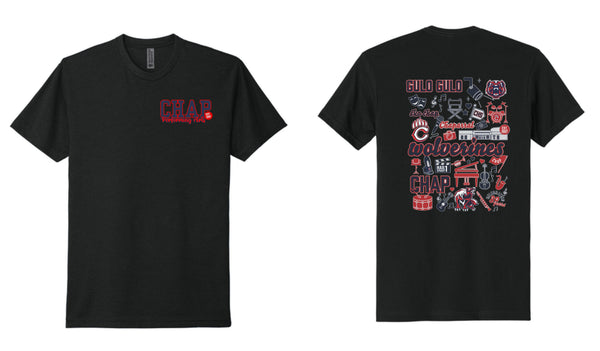 CHS Patrons Collage Tee- 2 Colors
