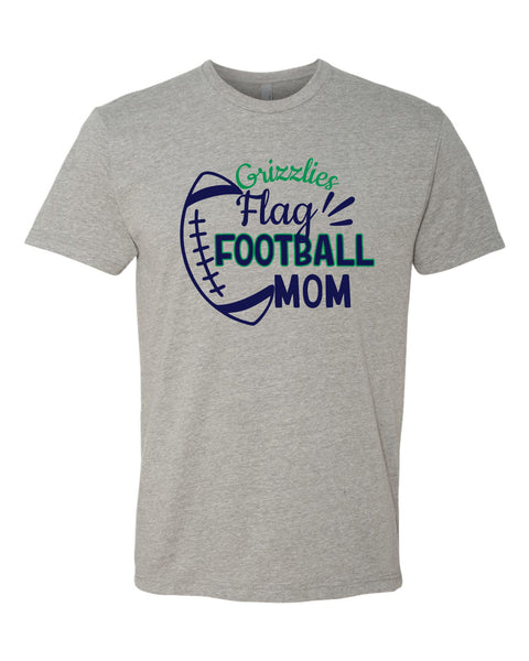 Thunder Ridge Flag Football Next Level Tee- MOM Design