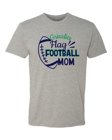 Thunder Ridge Flag Football Next Level Tee- MOM Design