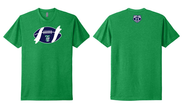 Thunder Ridge Flag Football Next Level Tee- FOOTBALL Design
