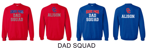 Creek Poms Crewneck Sweatshirt -5 designs