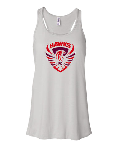 Colorado Hawks Soccer Flowy Tank- Matte or Glitter