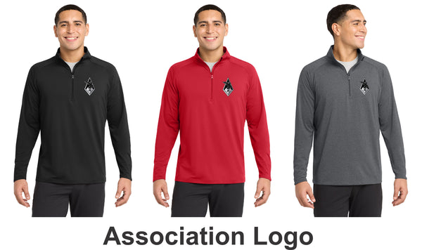 SFA Colorblock 1/4 Zip Pullover- Ladies and Unisex Sizes