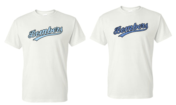 Bombers Basic Tee- Matte or Glitter- 4 Colors