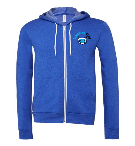 Slammers Yetis Full Zip Hoodie