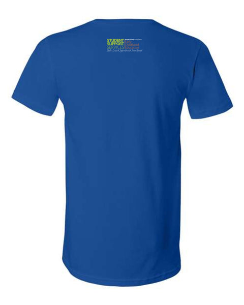 DCSD ECE Adult V-Neck Tee