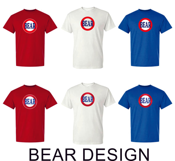 Parker Bears Basic Tee- Matte or Glitter