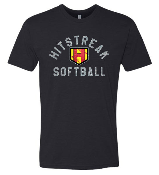 Hitstreak Unisex ATHLETIC Tee- matte and glitter