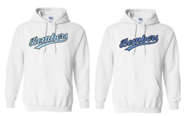 Bombers Basic Hoodie- 4 Colors- Matte or Glitter