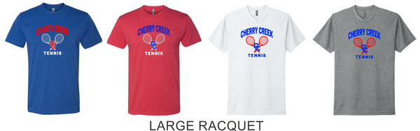 Creek Tennis  Tee- 4 Colors- 3 Designs