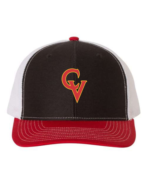 CV Softball Richardson Snapback Trucker Hat- Embroidered Design
