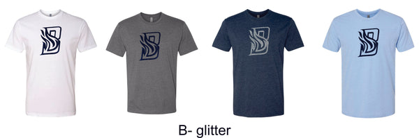 Blaze Baseball Unisex Tee-3 DESIGNS- Matte or Glitter