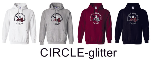 Redstone Basic Hoodie- 3 designs- matte or glitter