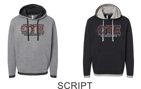 CTE Contrast Hoodie