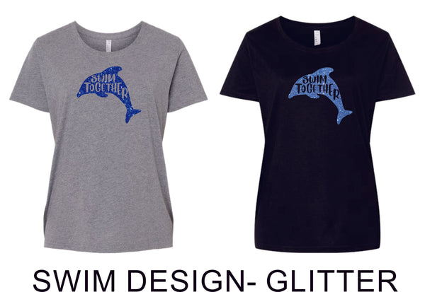 Dartmouth Curvy Ladies Tee- 4 designs