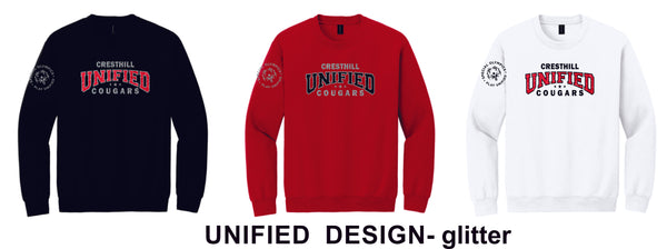 CMS Unified Crewneck Sweatshirt -Youth and Adult Sizes