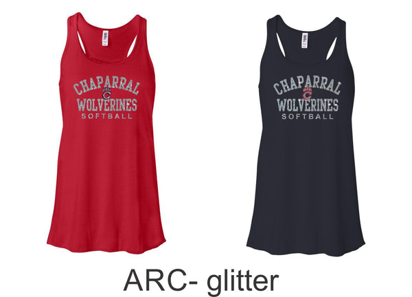 Chap Softball Flowy Tank- 6 design choices