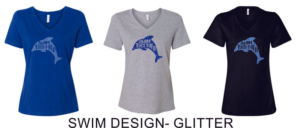 Dartmouth Ladies V-Neck Tee- 4 Designs