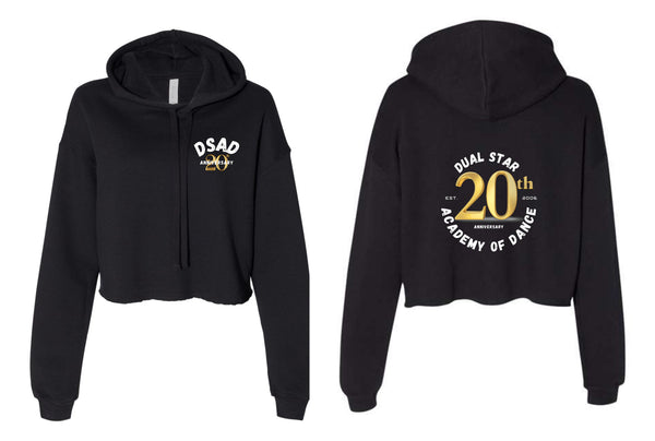 Dual Star 20th ANNIVERSARY GOLD Hoodie- Ladies & Youth