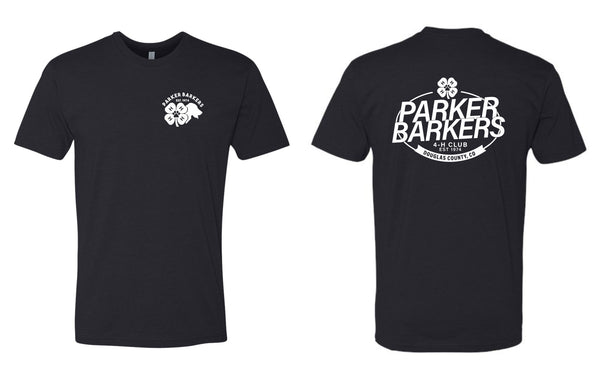 Parker Barkers LOGO Unisex Tee- 4 Colors