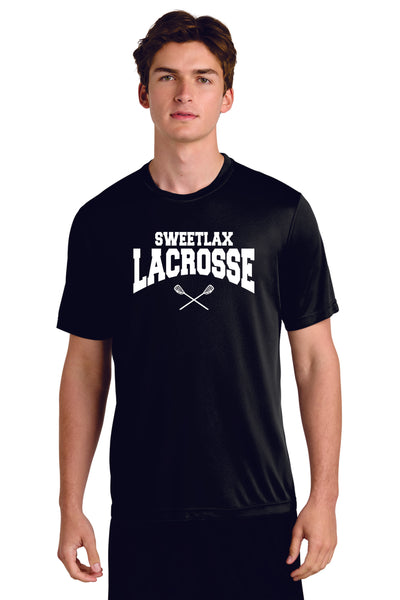 SweetLAX Logo Wicking Tee- Youth, Ladies, Adult Sizes