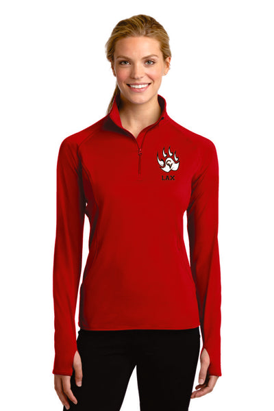 Castle View LAX Sports Wik 1/2 Zip Pullover- Ladies and Unisex