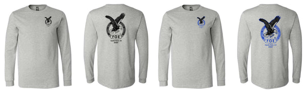 FOE Unisex Long Sleeve Tee-Matte or Glitter