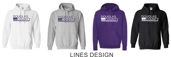 DCHS Volleyball Basic Hoodie- 4 Designs
