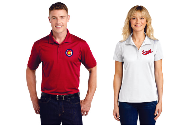 Parker Bears Performance Polo- Unisex and Ladies