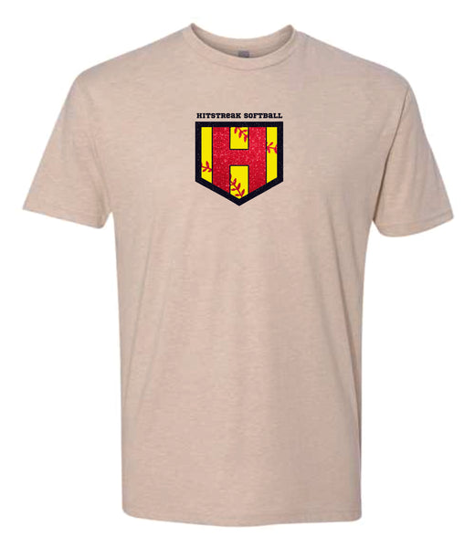 Hitstreak Unisex LOGO Tee- matte and glitter