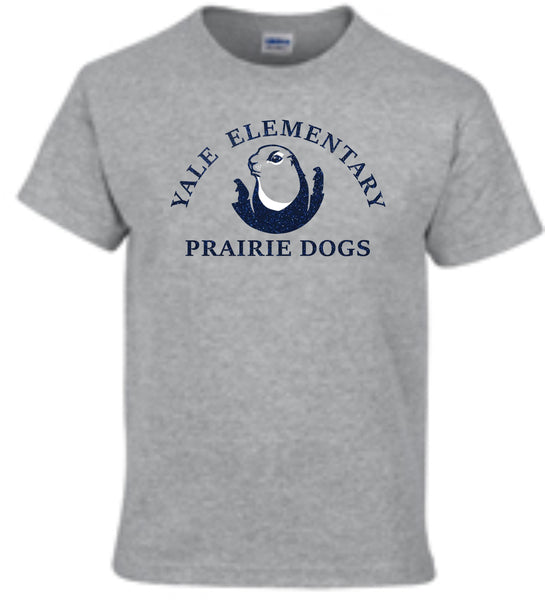 Yale Elementary Basic Tee ARC Design- Matte or Glitter