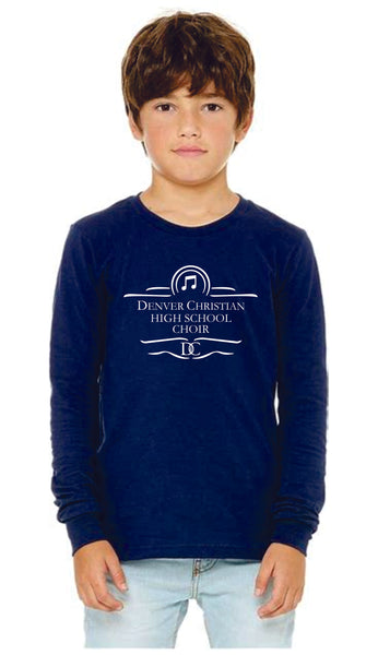 Denver Christian HS Choir Unisex Long Sleeve Tee-Youth and Adult Sizes