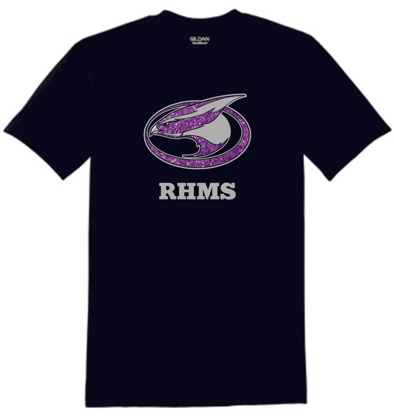 RHMS Basic Logo Tee- Matte or Glitter