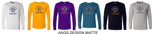 APS Bella Canvas Long Sleeve Tee- 6 Colors- 5 Designs