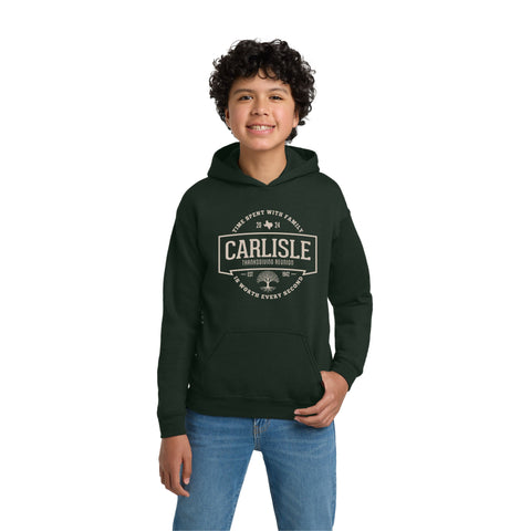 Carlisle Family Reunion Hooded Sweatshirt- Youth and Adult Sizes