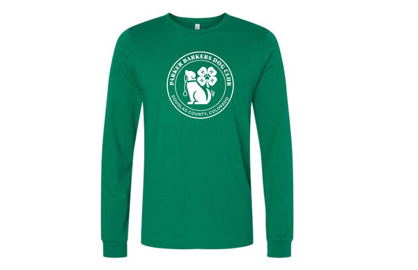 Parker Barkers Unisex Long Sleeve CIRCLE Tee