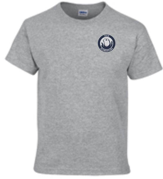 Yale Elementary Basic Tee LOGO Design- Matte or Glitter