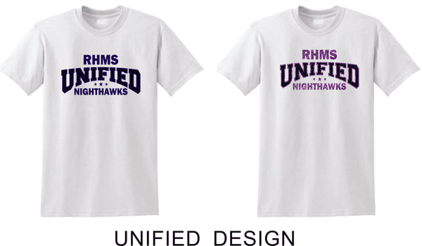 RHMS UNIFIED Tee- 2 designs -Matte or Glitter