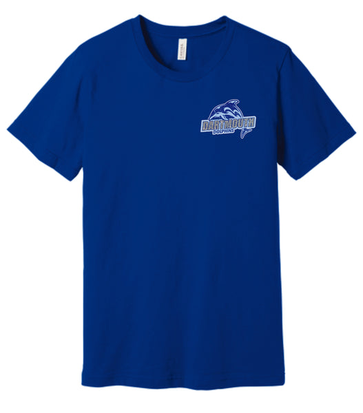 Dartmouth Bella Canvas Tee- SMALL LOGO Design