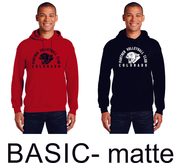 Panther VBC Basic Hoodie- Youth and Adult Sizes -3 Designs