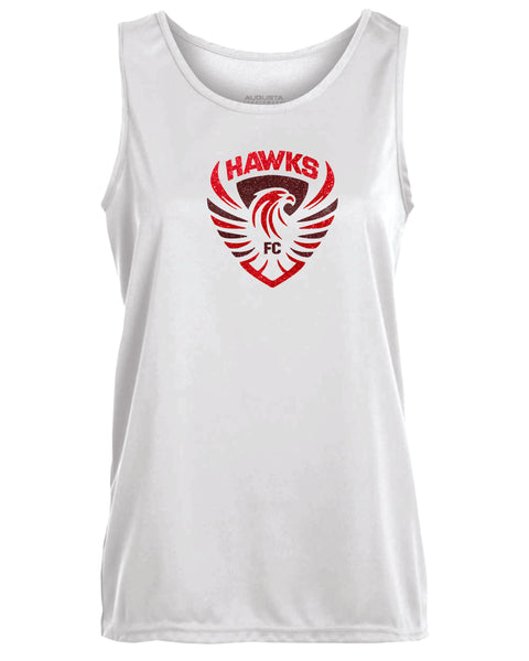 Colorado Hawks Soccer Training Tank-Unisex or Ladies- Matte or Glitter