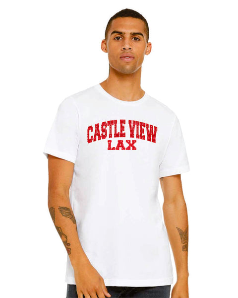 Castle View LAX Bella Canvas Tee- ARC Design