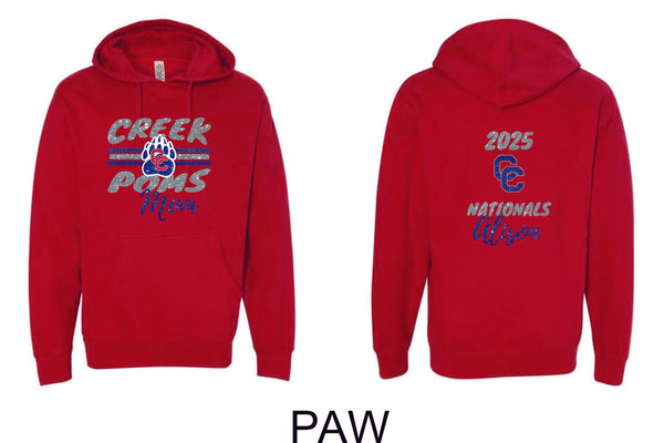 Creek Poms 2025 Hoodie- 5 designs