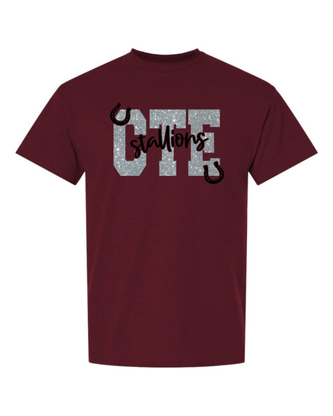 CTE Basic Tee CTE Design- Matte or Glitter
